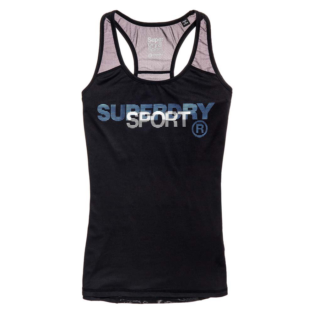 Superdry Camiseta Sin Mangas Sport Fitted Mesh