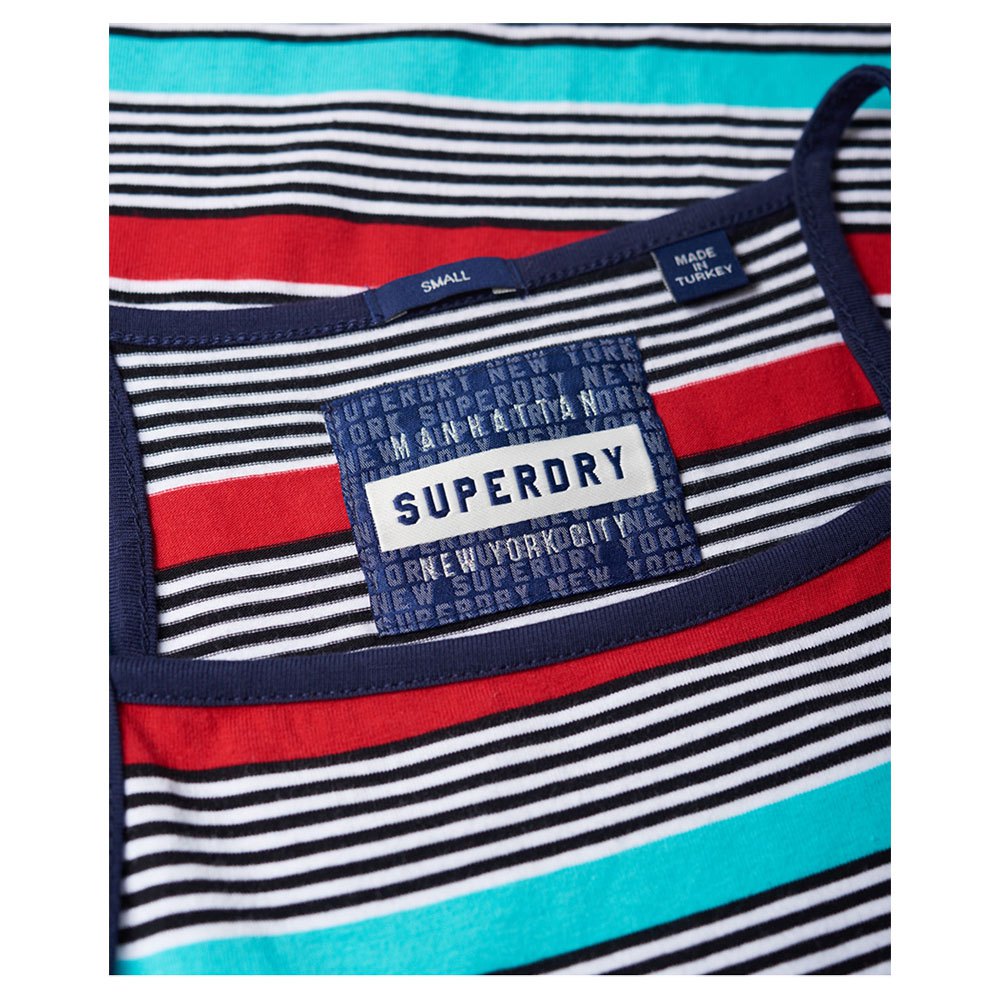 Superdry Robe Strappy Stripe Midi