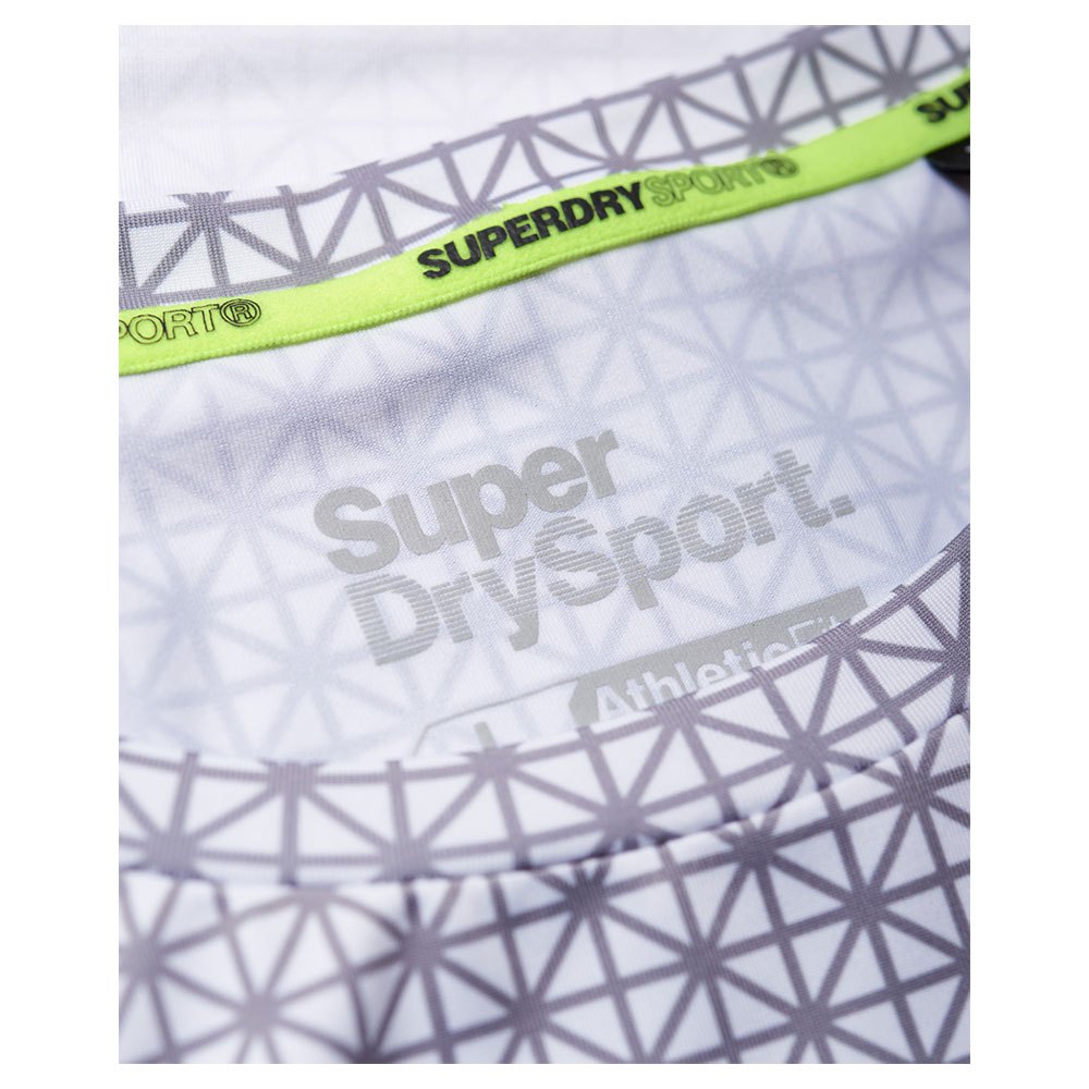 Superdry T-Shirt Manche Courte Athletic All Over Print