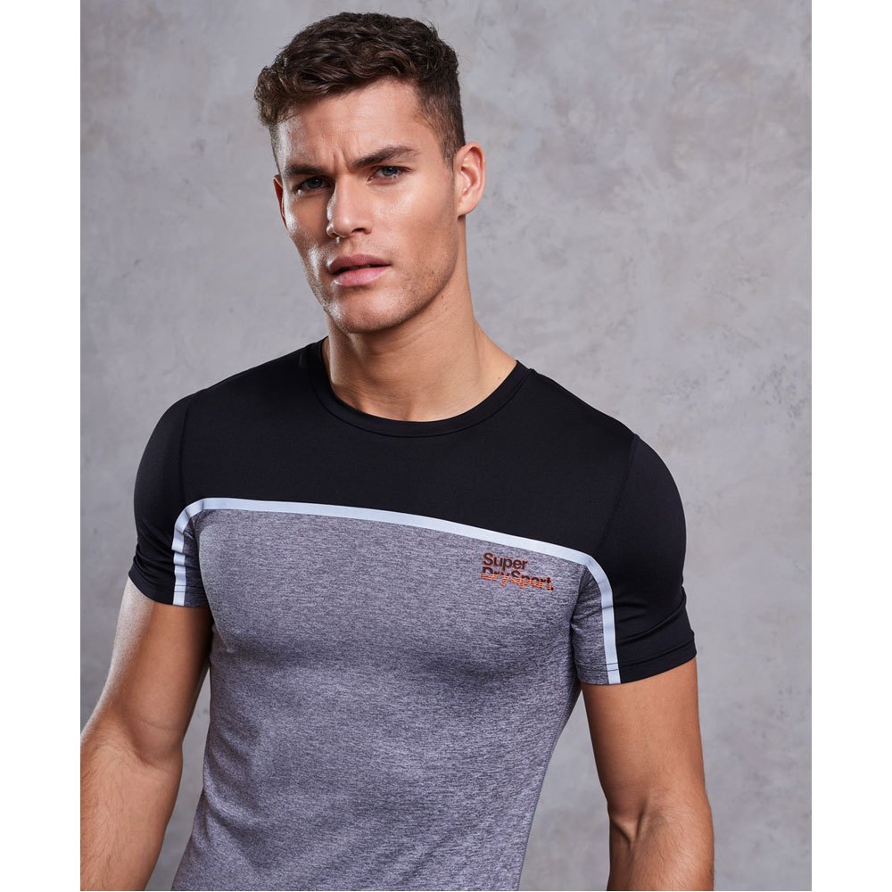 Superdry T-Shirt Manche Courte Athletic Blocked