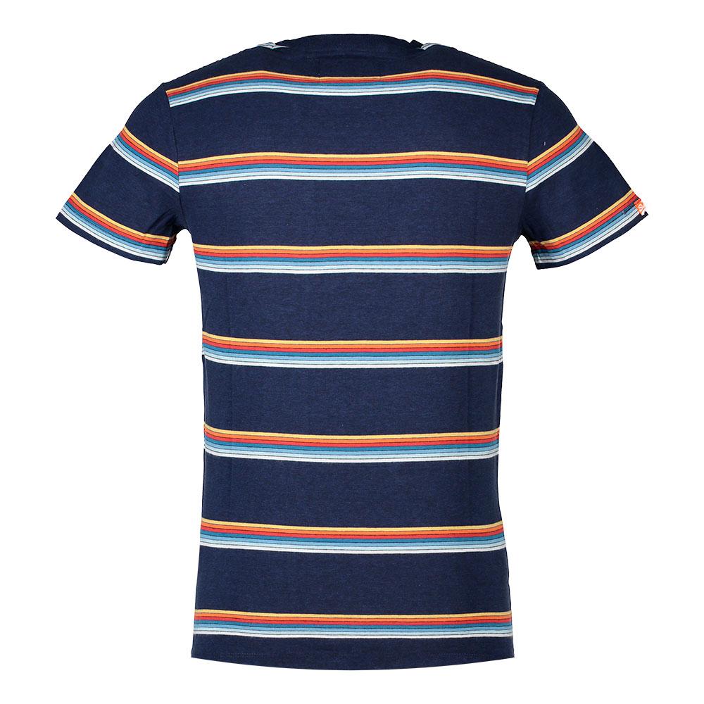 Superdry Orange Label Cali Surf Stripe Short Sleeve T-Shirt