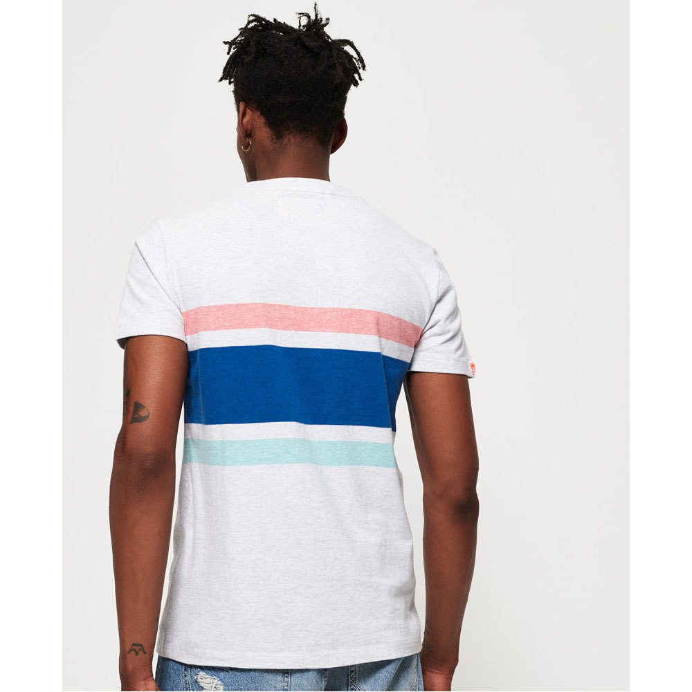 Superdry O L Hardwick Stripe Short Sleeve T-Shirt