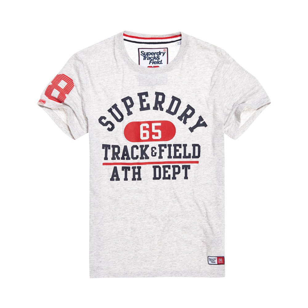 Superdry Trackster Lite Short Sleeve T-Shirt Grey | Dressinn