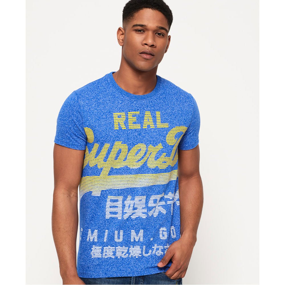 Superdry XL Premium Goods Fade Korte Mouwen T-Shirt