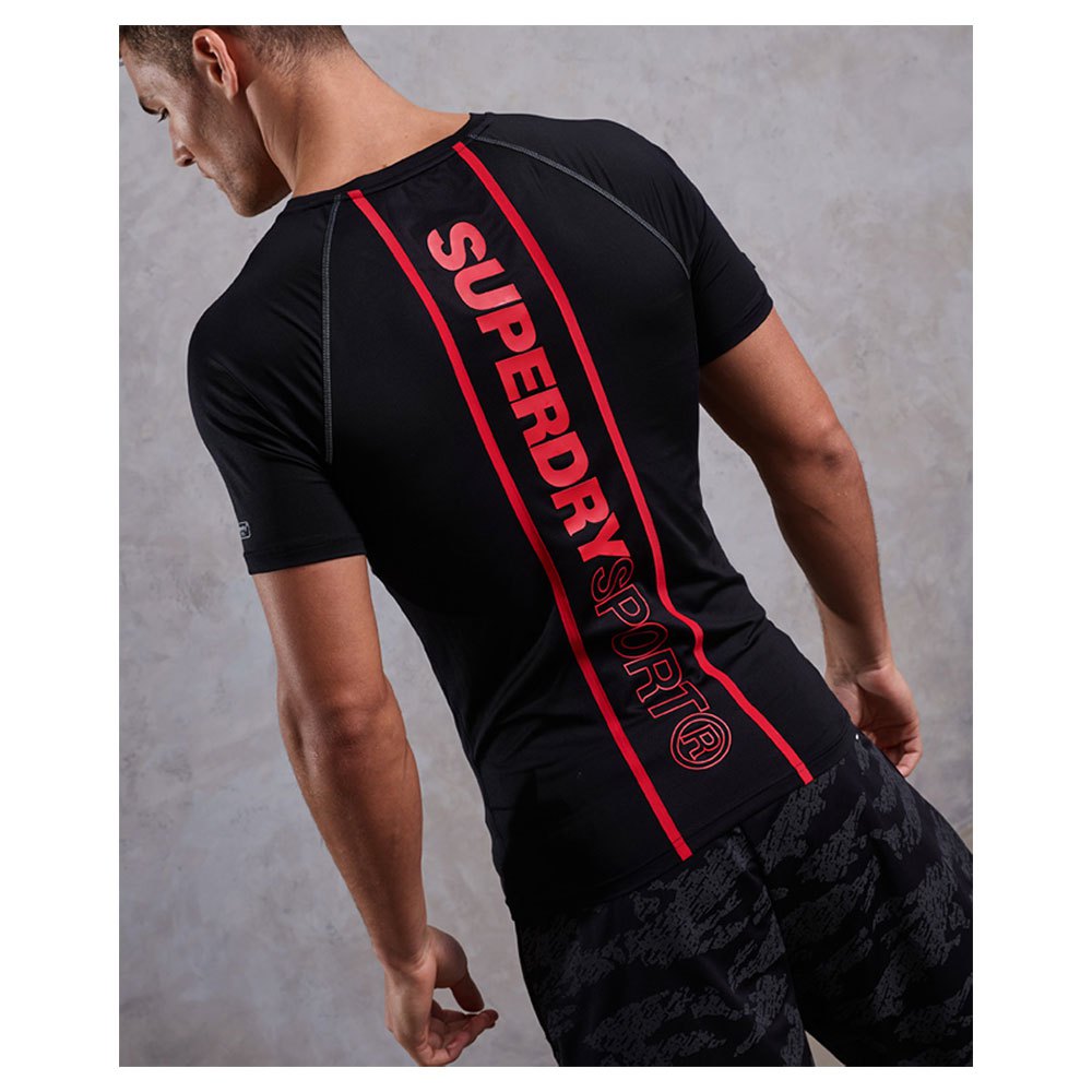Superdry Athletic Panel Short Sleeve T-Shirt
