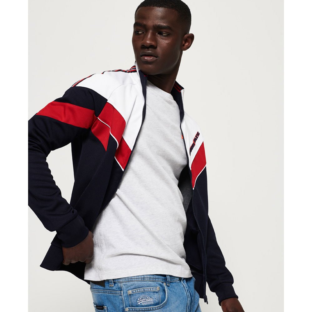 Superdry Chaqueta Tricot Blocked Track Top