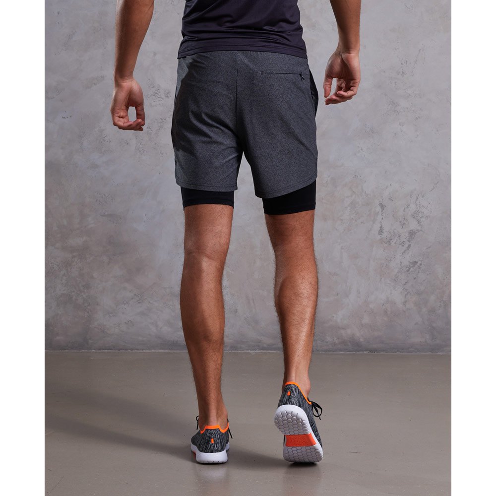 Superdry Pantaloni Corti Athletic Double Layer