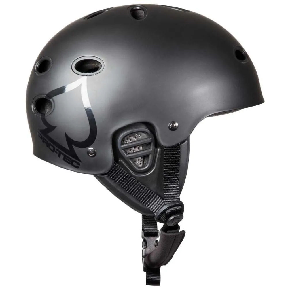 Pro-Tec Full Cut Casque Sports Nautiques Wakeboard - Ajustable S.T.I.F.S, Ventilation 17 Ouvertures, Protection Oreilles