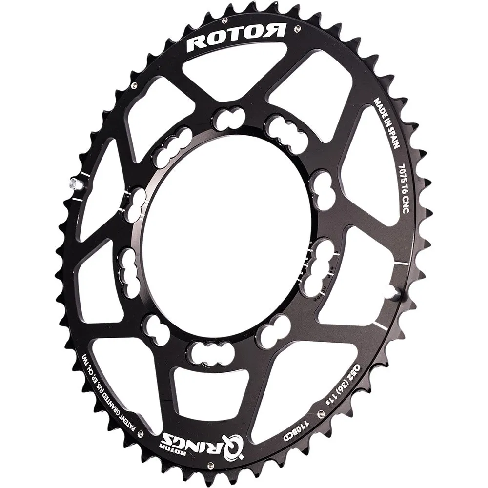 Set De Plateaux Rotor Q Ring 110 BCD - Q50 34/36, Occasion