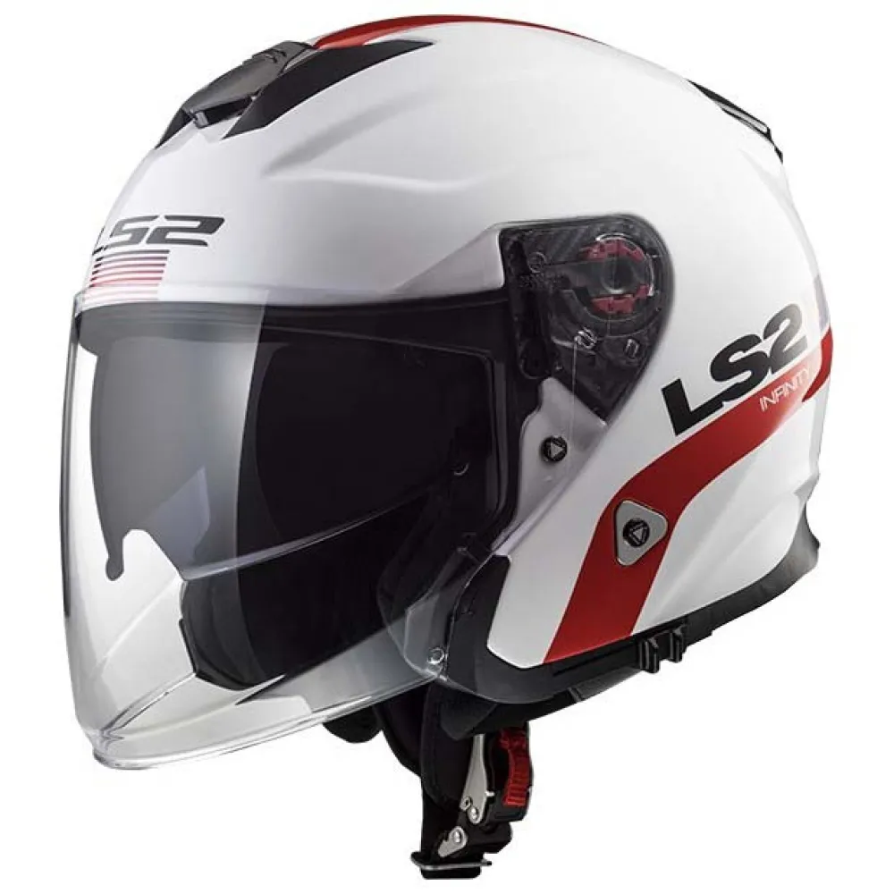 LS2 Infinity Smart Open Face Helmet | Motardinn ジェット