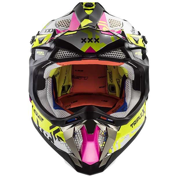 LS2 Subverter Triplex Motocross Helm