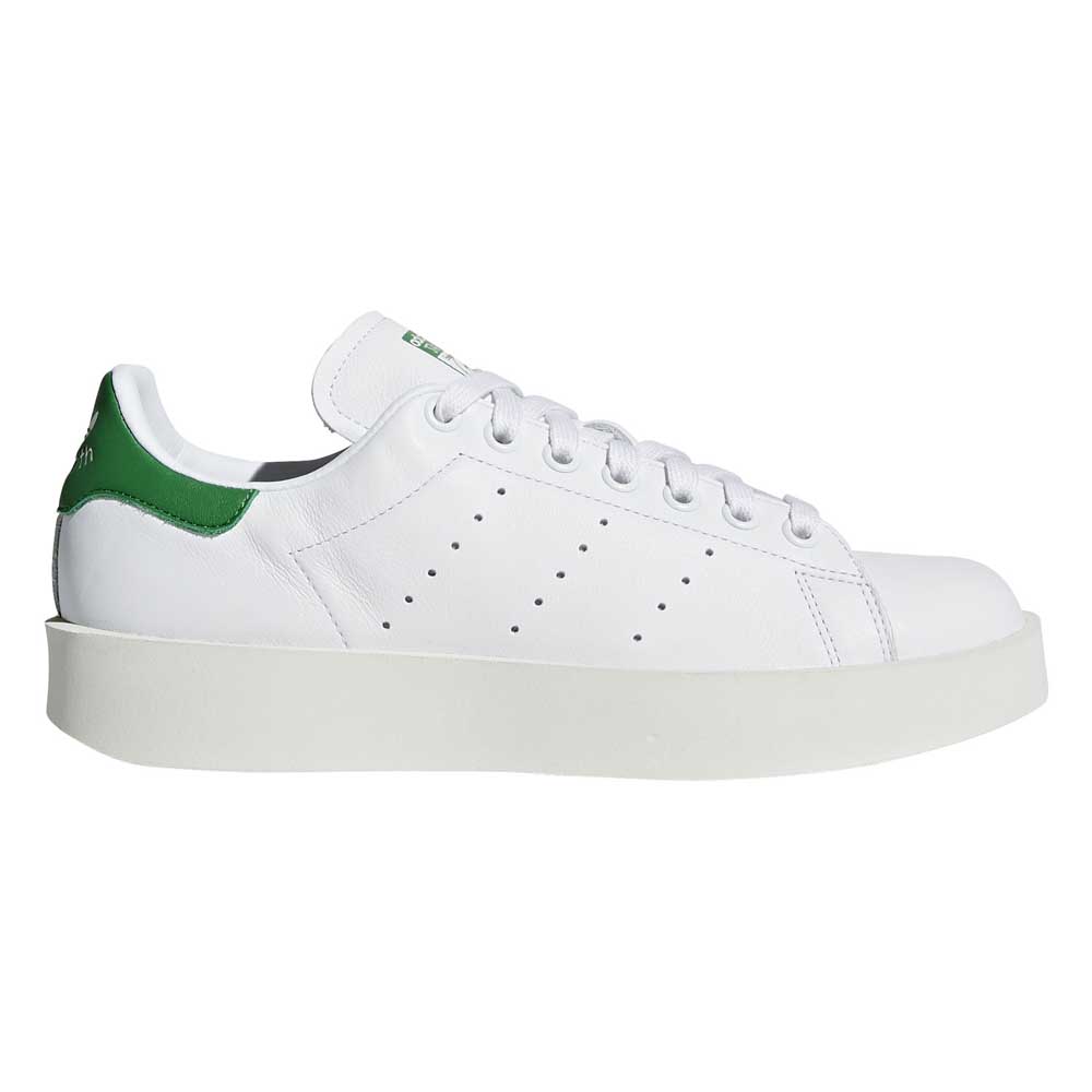 Meaningless Across Electropositive adidas originals Stan Smith Bold Trainers White | Dressinn