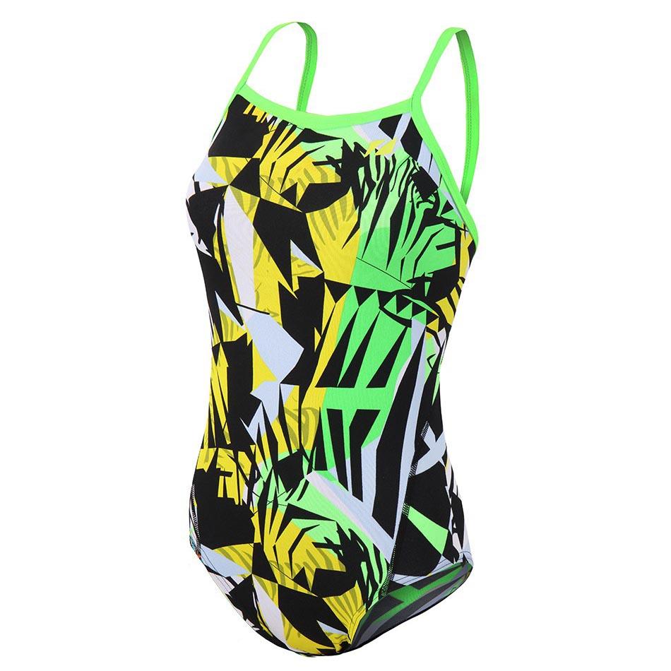 Zone3 Women's High-Jazz 2.0 Strap Back Swimming Costume