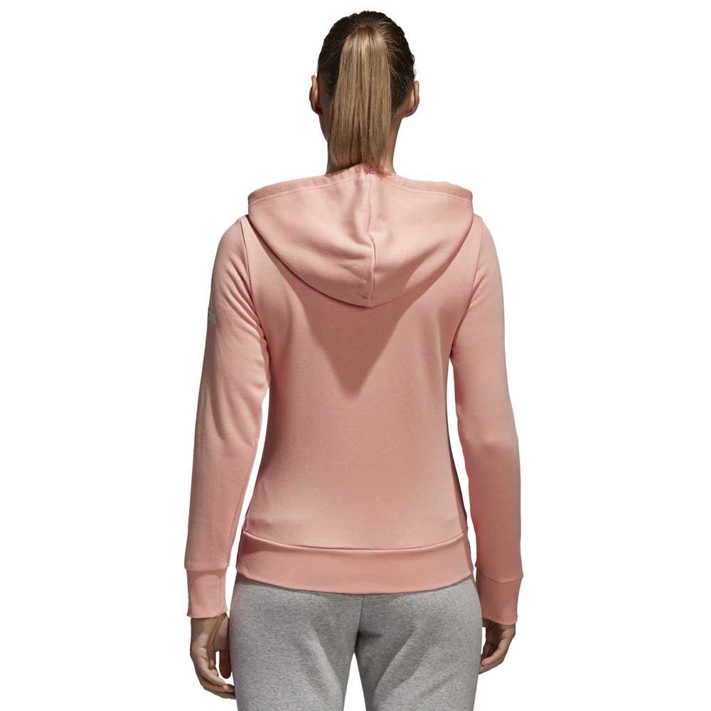 adidas Essentials Solid Full Zup Sweatshirt Met Capuchon