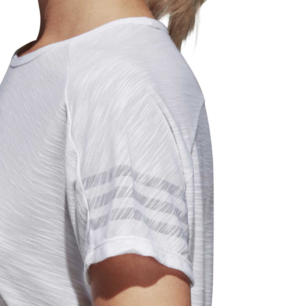 adidas ID 3 Stripes Korte Mouwen T-Shirt