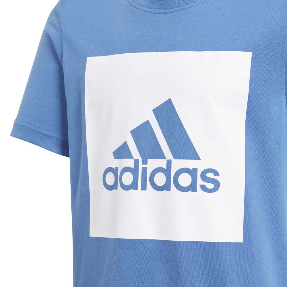 adidas Essentials Logo Front To Back Short Sleeve T-Shirt