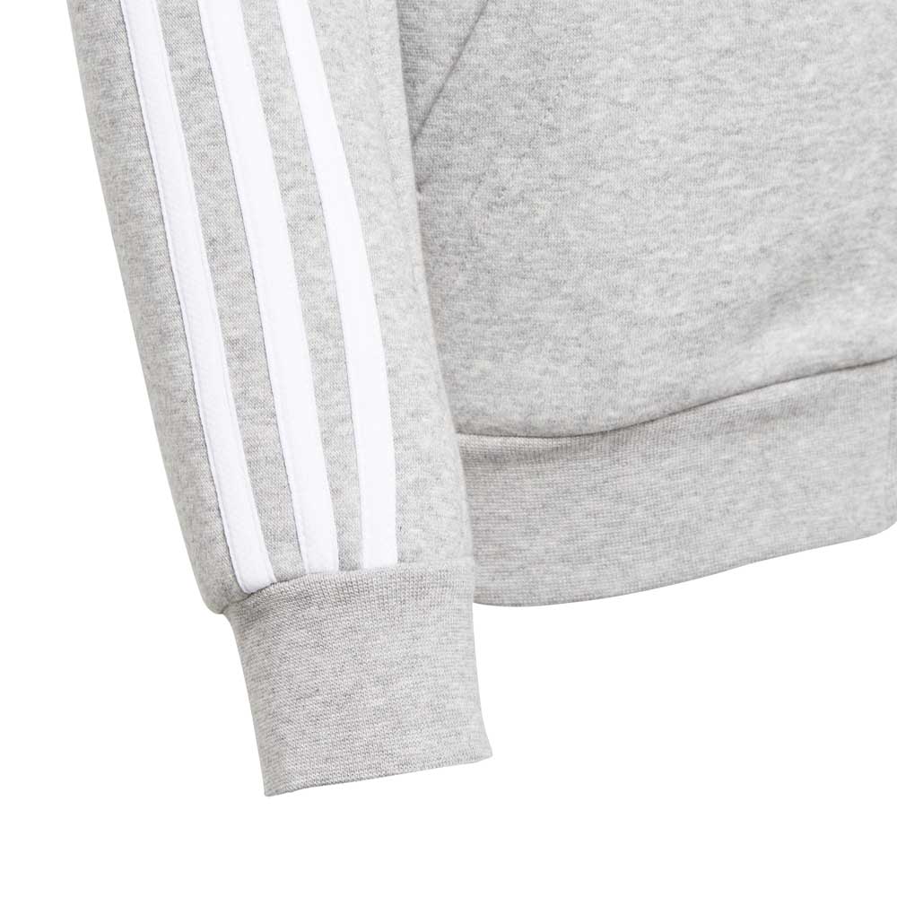 adidas Sudadera Con Cremallera Essentials 3 Stripes Fleece Full Hooded