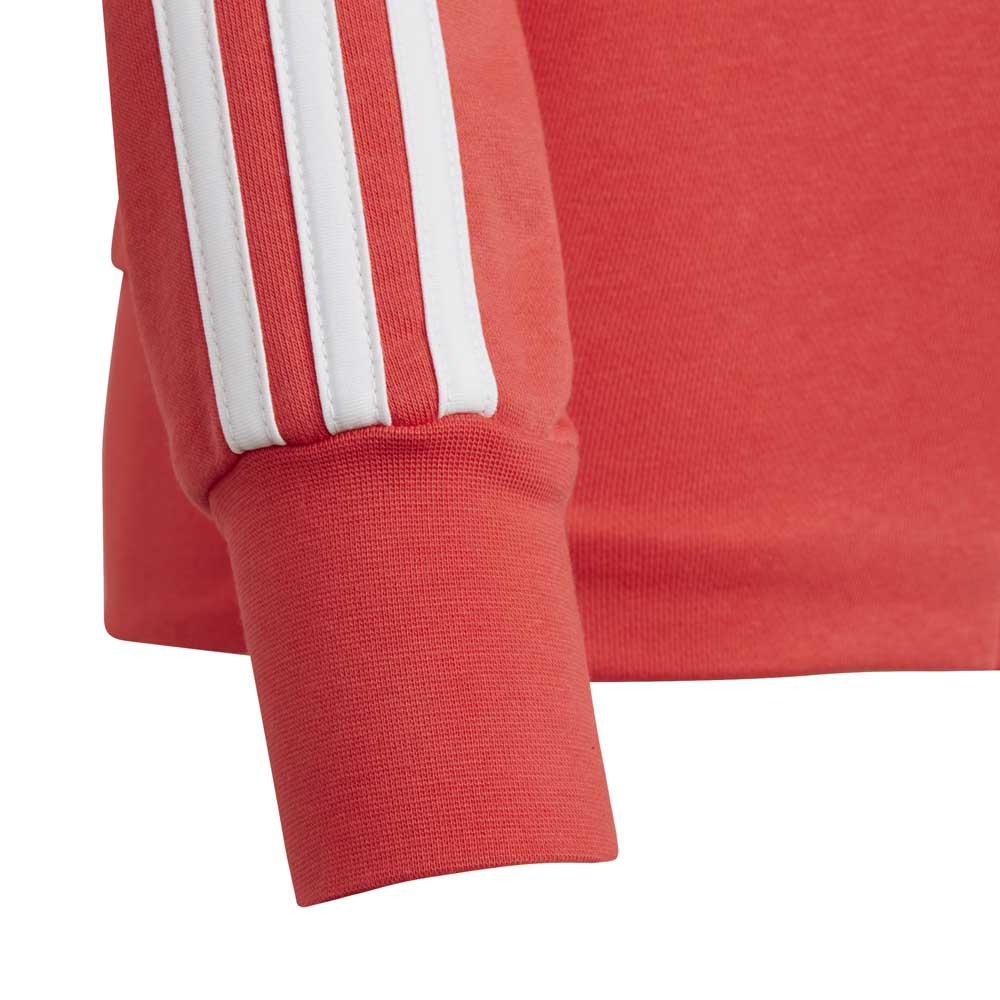 adidas Essentials 3 Stripes Full Hooded Full Zip Sweatshirt