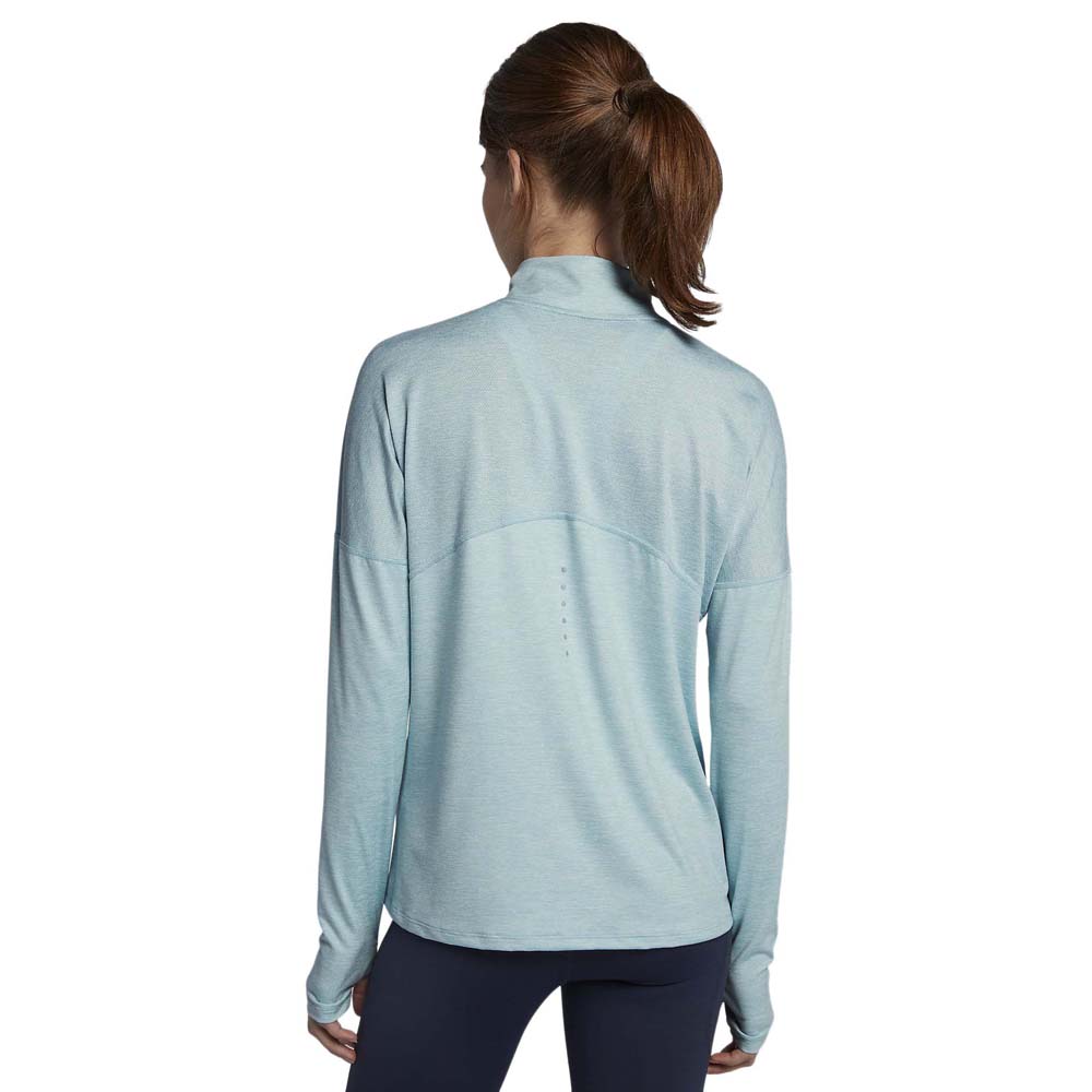 Nike Dry ElemenHalf Zip Langarm T-Shirt