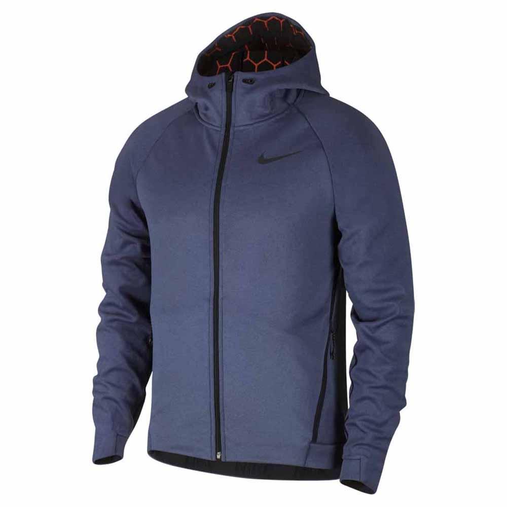 Overlap Ass expiration Nike Therma Sphere Max Full Zip Sweatshirt Blue | Traininn