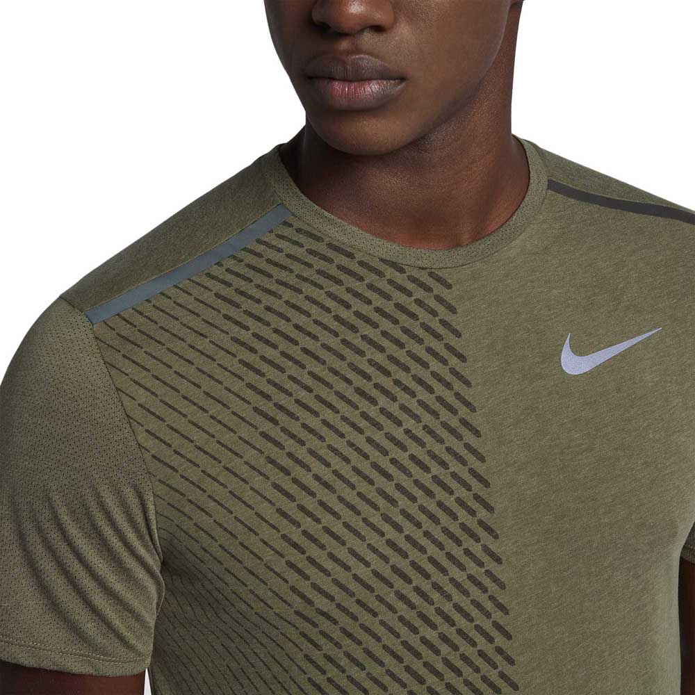Nike T-Shirt Manche Courte Breathe Tailwind Print