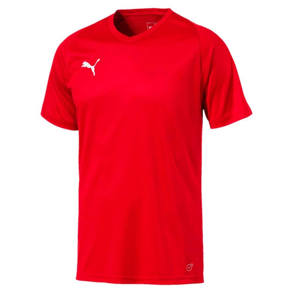 te ontvangen is genoeg Promotie Puma Liga Core Short Sleeve T-Shirt Red | Goalinn