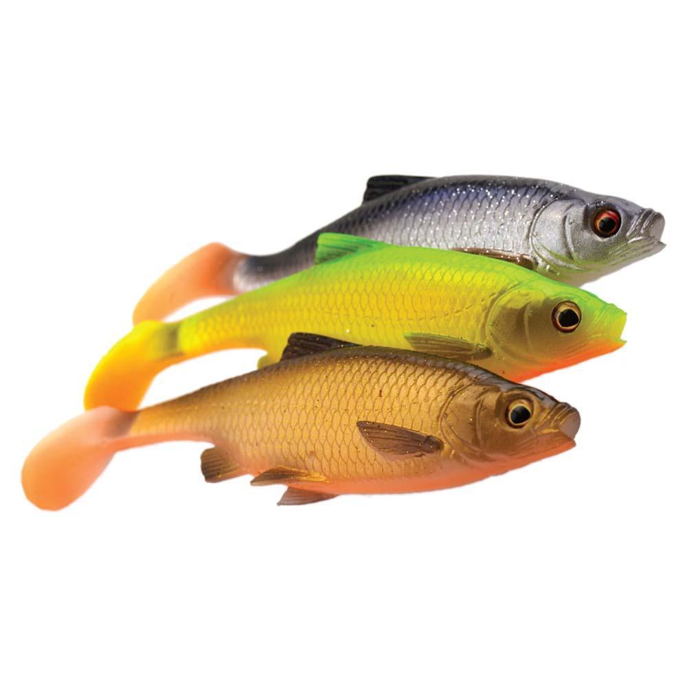 Savage Gear 3D Bait Fish Paddletail Soft Baits - Firetiger / Length: 3 -  Weight: 1/4oz