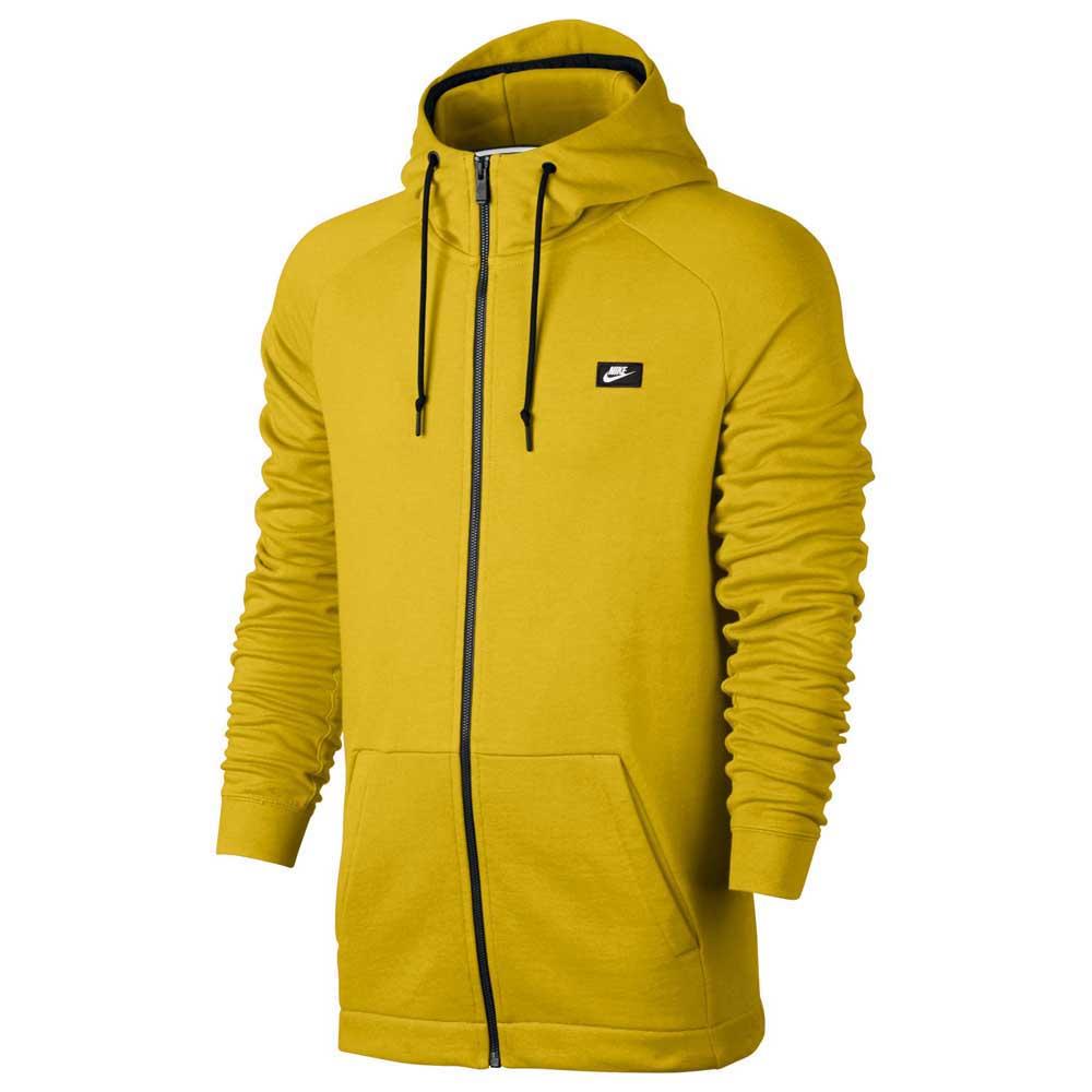 Mount Vesuv konsol skadedyr Nike Sportswear Modern Full Zip Hooded Yellow | Dressinn