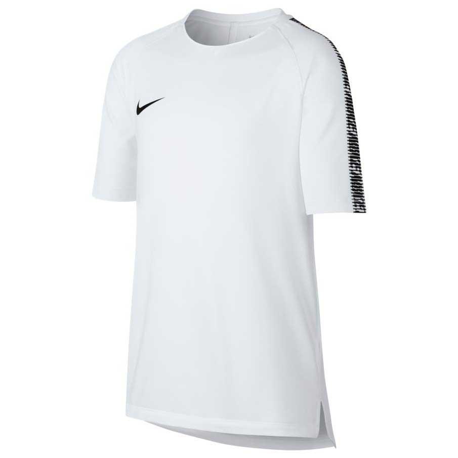 Analist knijpen opvoeder Nike Breathe Squad Short Sleeve T-Shirt White | Goalinn