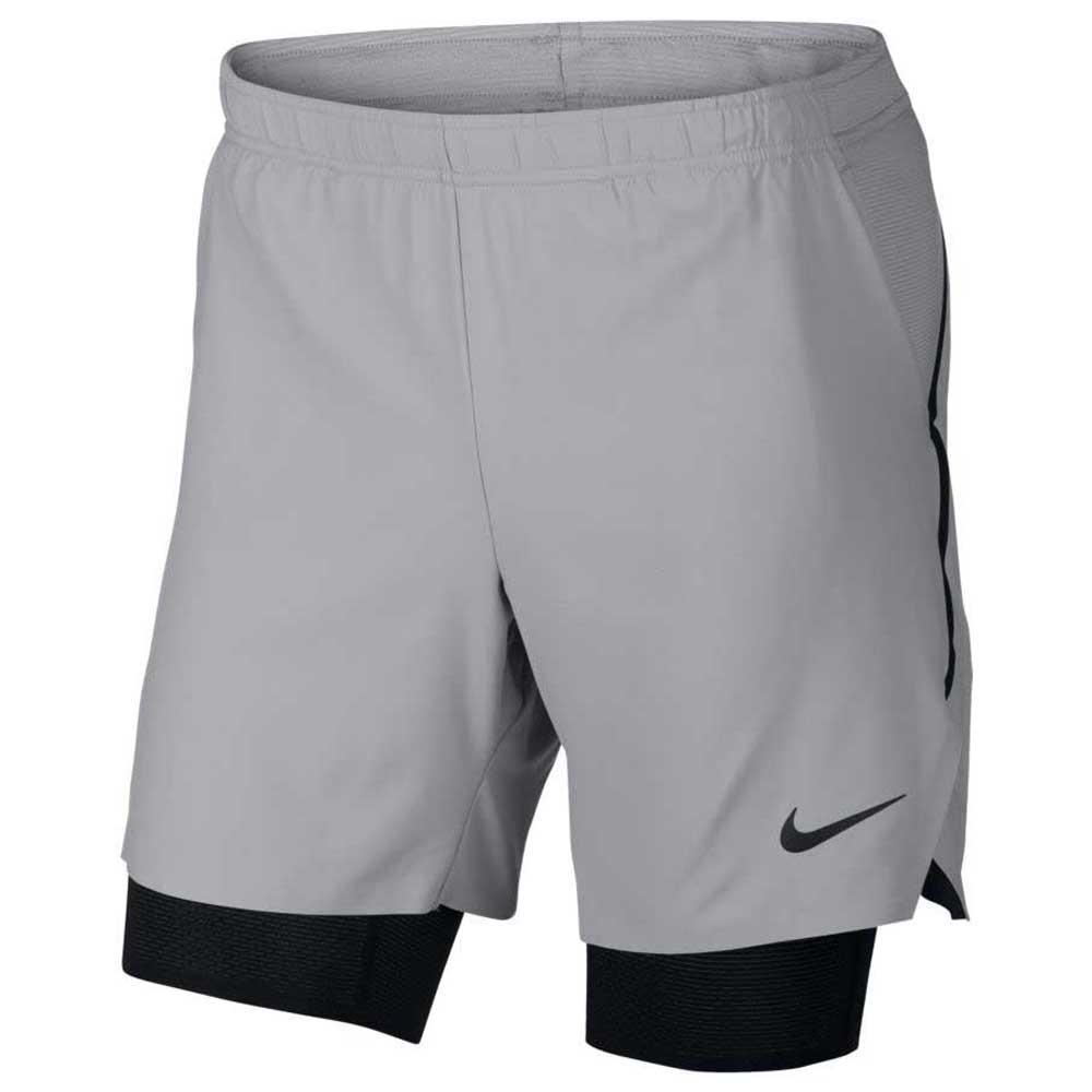 gastos generales Marcar danza Nike Pantalones Cortos Court Flex Ace Pro 7 Inch Gris | Smashinn