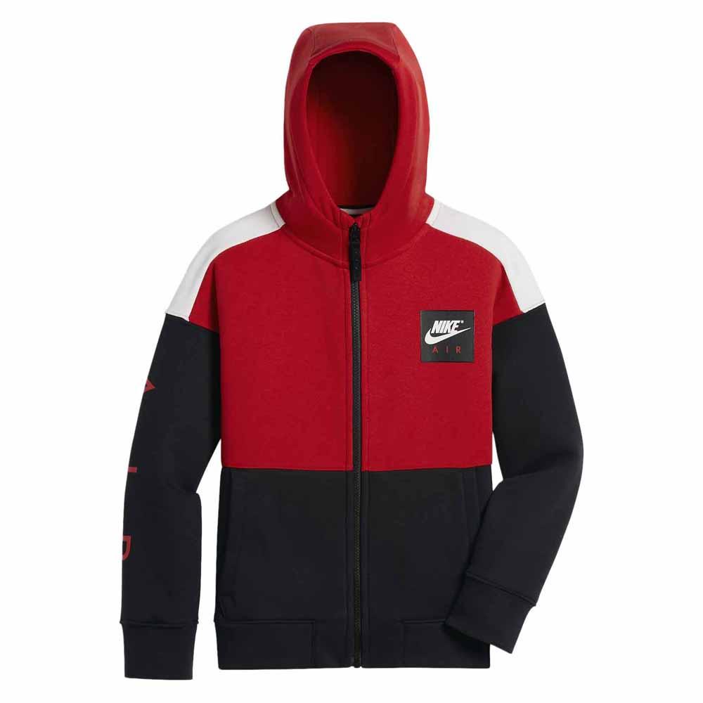 Nike Air Full Zip Hooded Red | Traininn