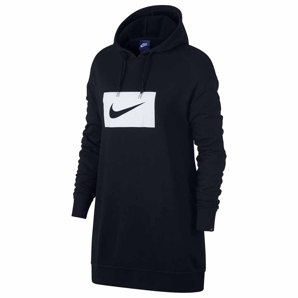el fin desayuno sobrino Nike Sportswear Swoosh XL Hooded Negro | Dressinn
