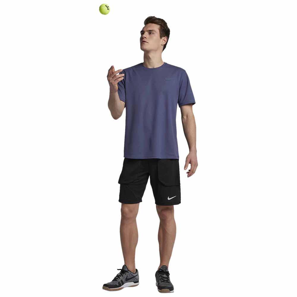 Nike Court Dry Challenger Solid Korte Mouwen T-Shirt
