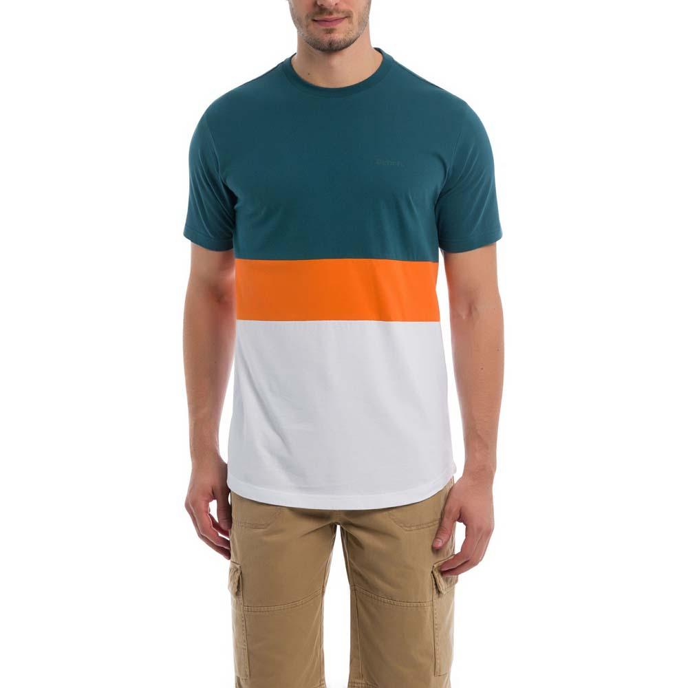 bench-color-block-stripe-kurzarm-t-shirt