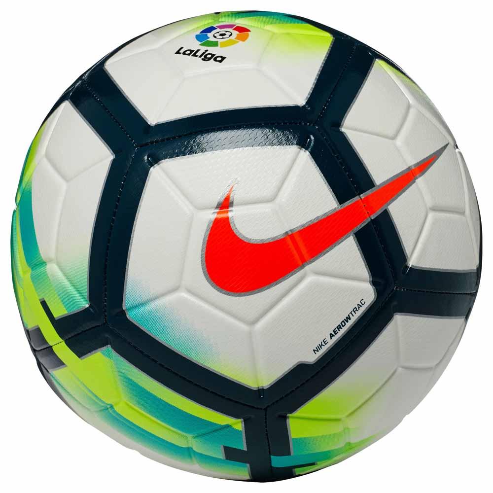 No es suficiente marcador Pendiente Nike Balón Fútbol LaLiga Strike 17/18 Blanco | Goalinn