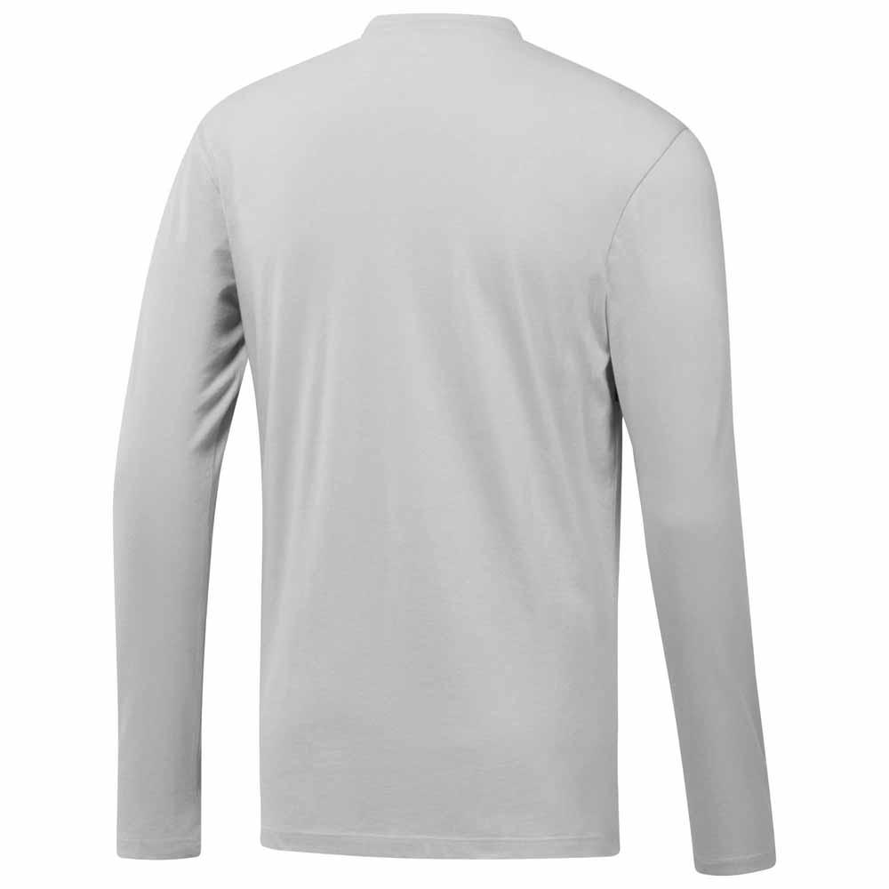 Reebok Stripe Long Sleeve T-Shirt