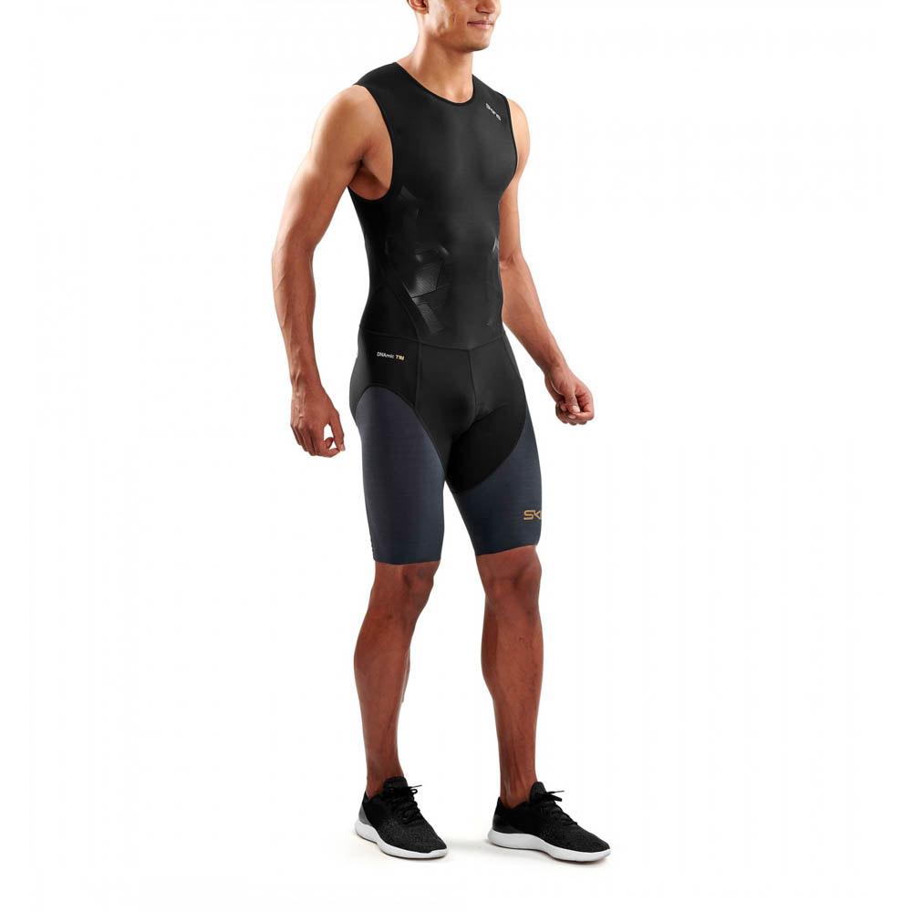 Skins Combinaison Triathlon Sans Manches DNAmic Triathlon Skinsuit With Back Zip