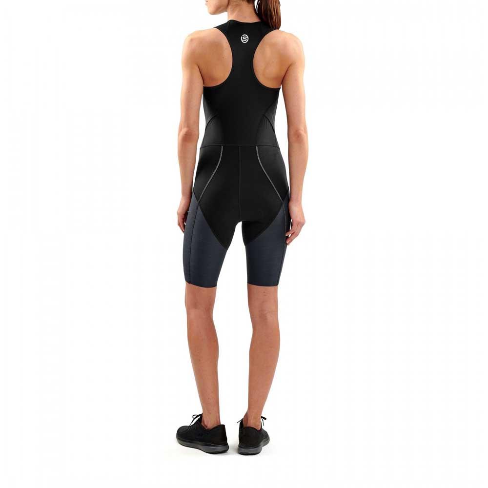 Skins DNAmic Triathlon Skinsuit With Front Zip Sleeveless Trisuit