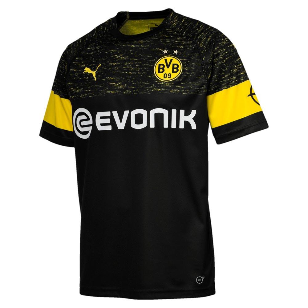 Puma Borussia Dortmund Away T-Shirt Black Goalinn