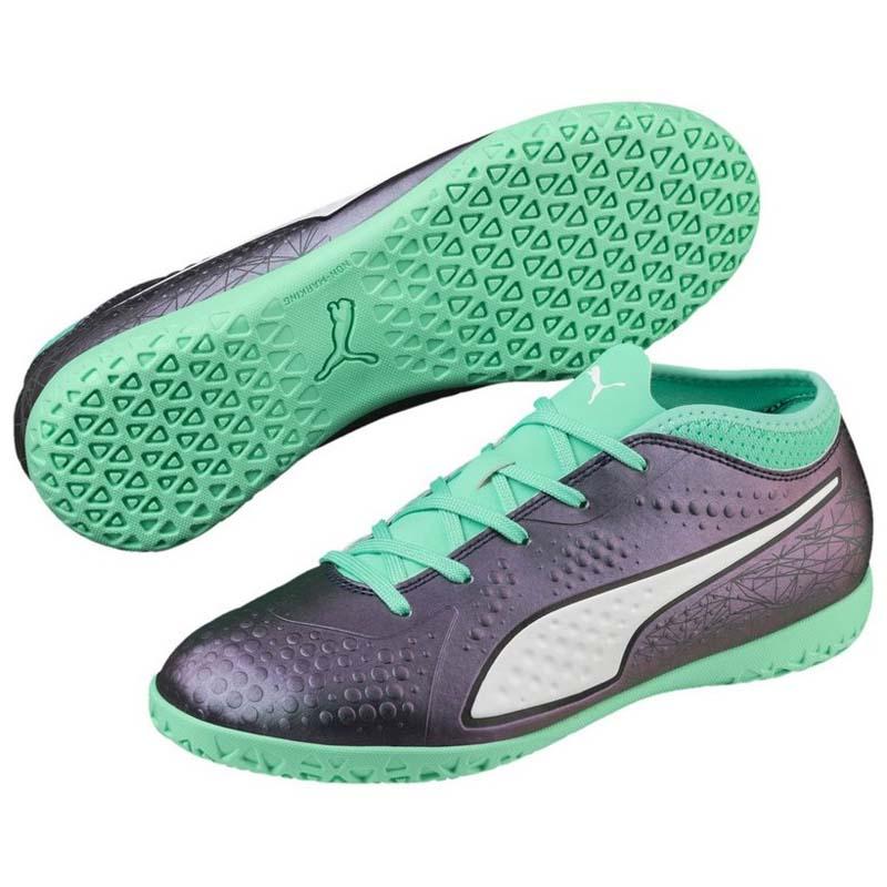 A good friend Express acceleration Puma One 4 IL Syn IT Indoor Football Shoes Purple | Goalinn