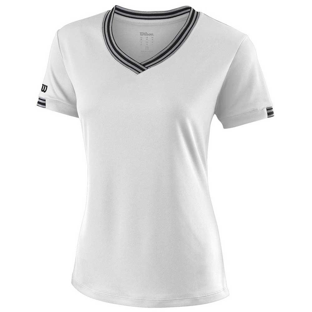 wilson-t-shirt-a-manches-courtes-team-v-neck