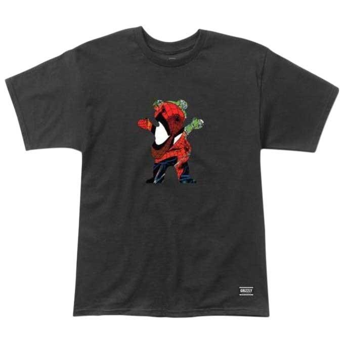 grizzly-x-spiderman-short-sleeve-t-shirt