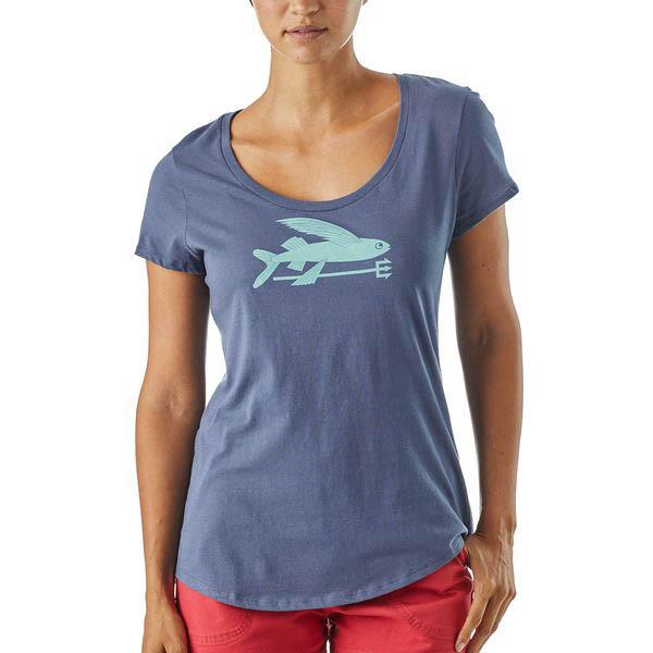 Patagonia Flying Fish Organic Scoop Short Sleeve T-Shirt