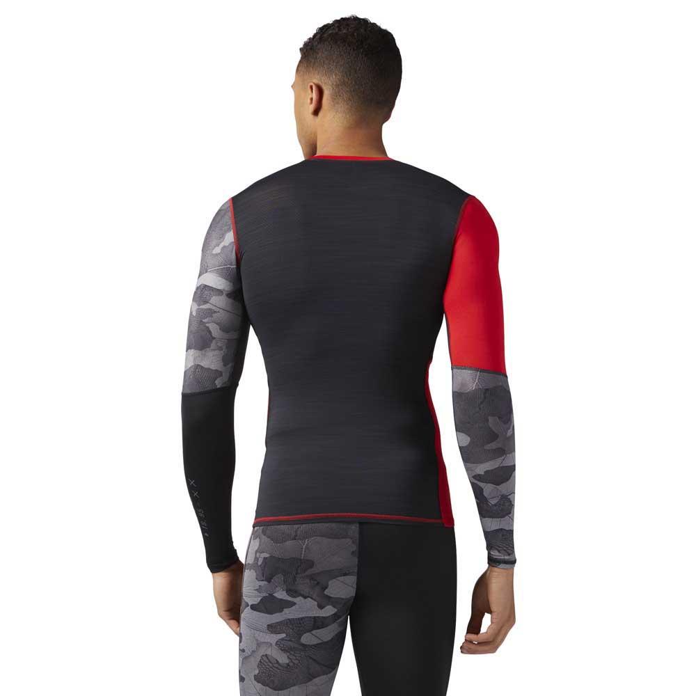 Reebok Activchill Graphic Compression Long Sleeve T-Shirt