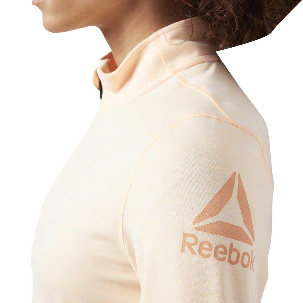 Reebok Speedwick Quarter Zip Long Sleeve T-Shirt