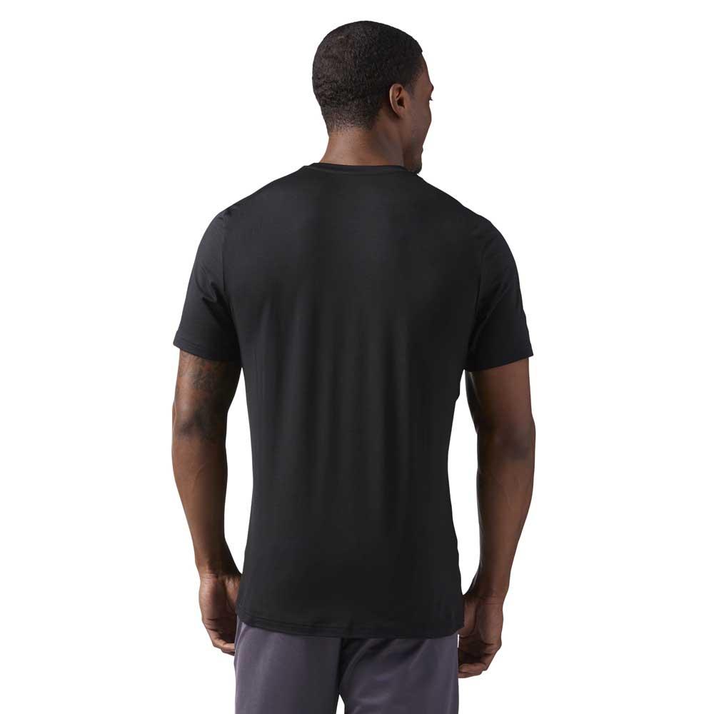 Reebok Workout Ready Premium Graphic Tech Top Korte Mouwen T-Shirt