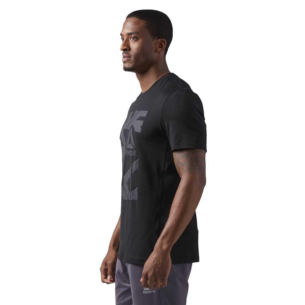 Reebok Workout Ready Premium Graphic Tech Top Korte Mouwen T-Shirt