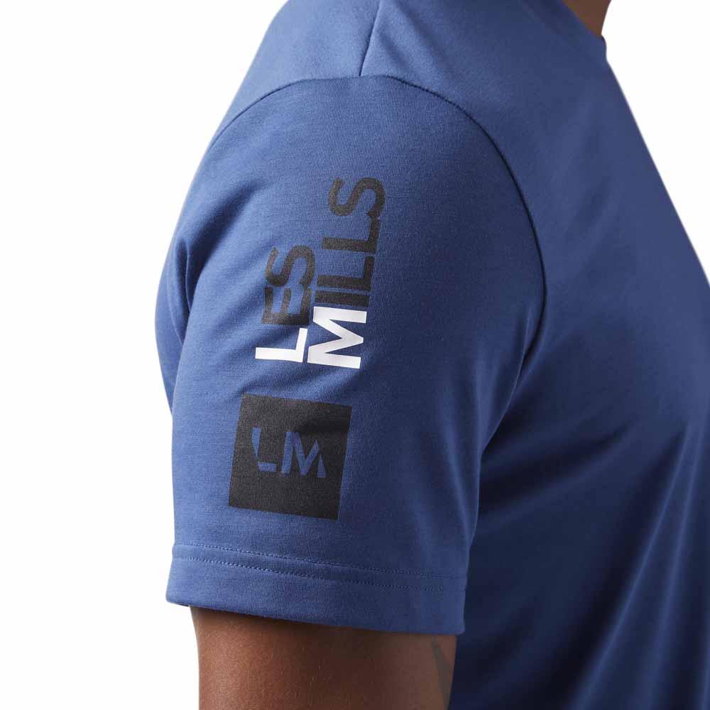 Reebok Les Mills Dual Blend Korte Mouwen T-Shirt
