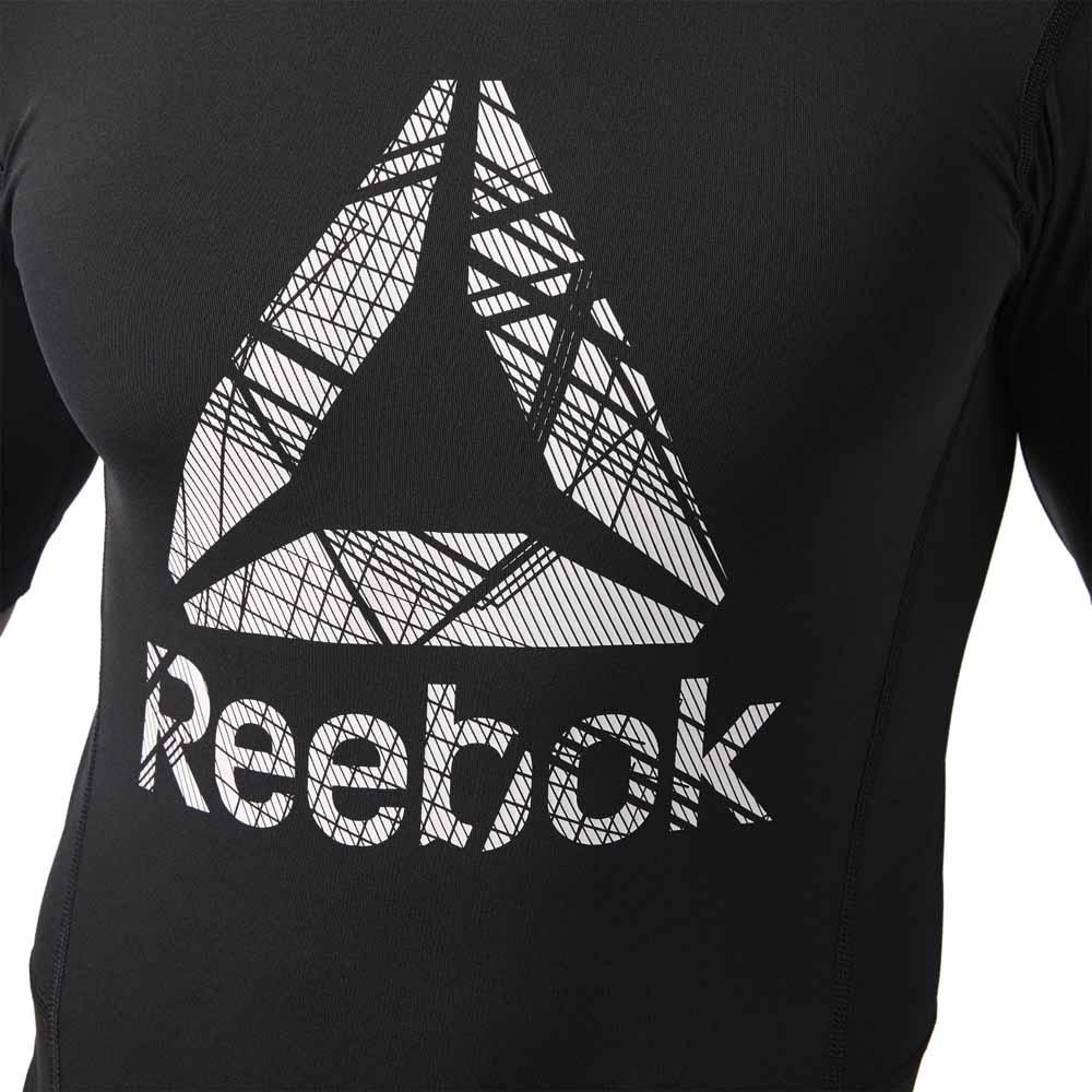 Reebok Commercial Channel Compression Korte Mouwen T-Shirt