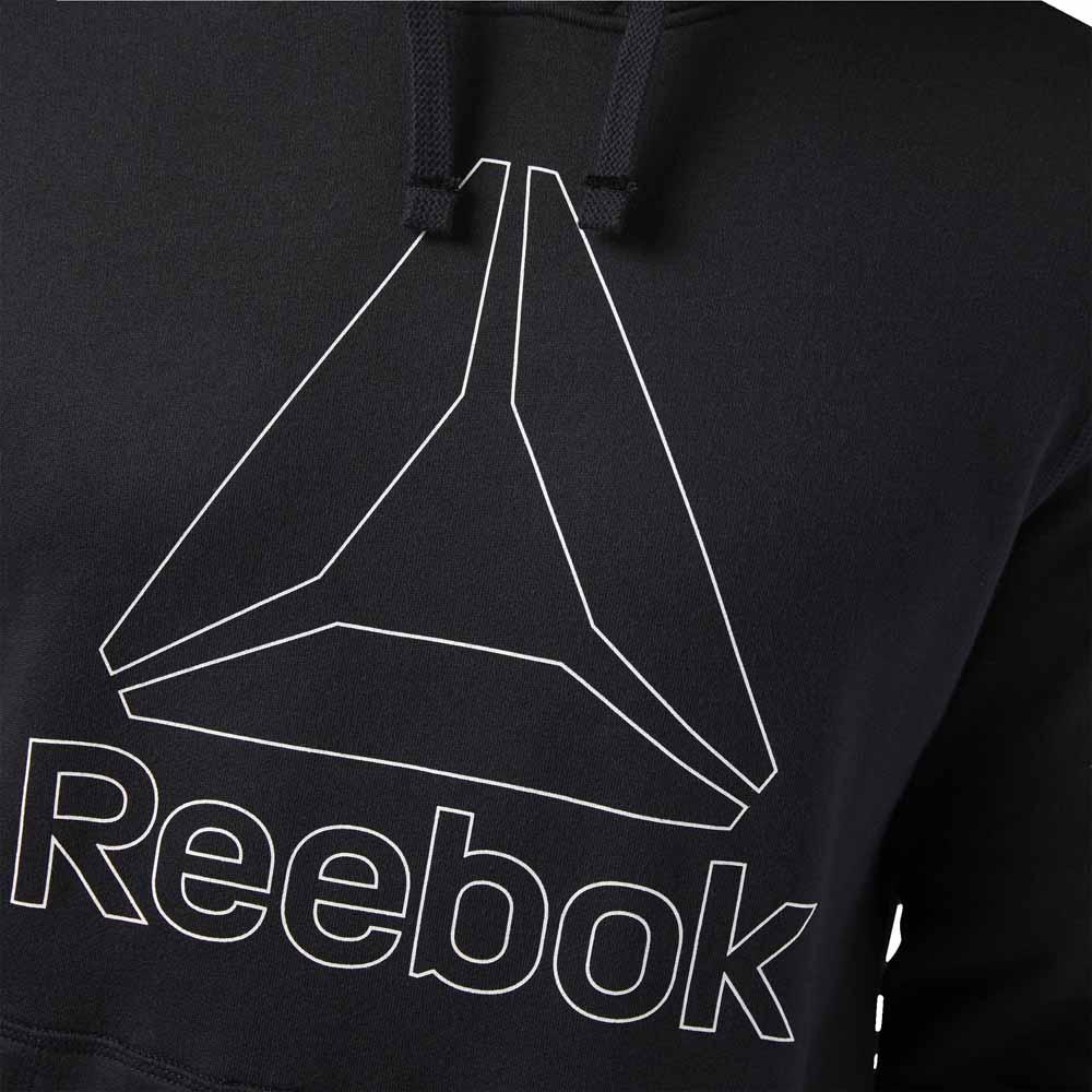Reebok Elemments Big Logo Sweatshirt Met Capuchon